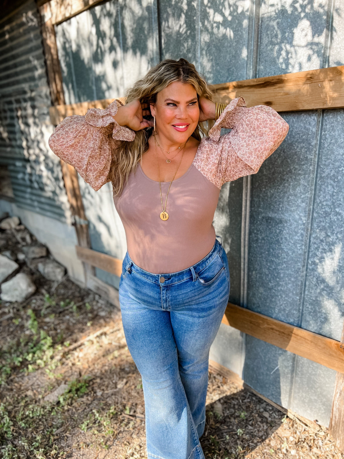 PAISLEY BODYSUIT