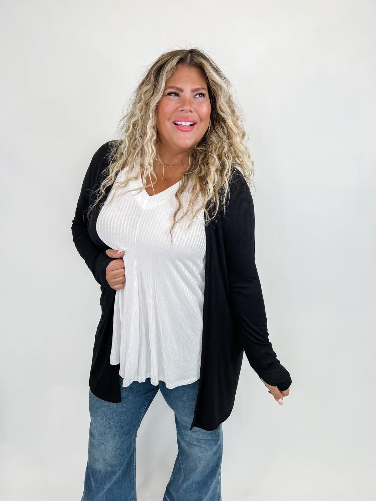 SIERRA RIBBED CARDIGANS